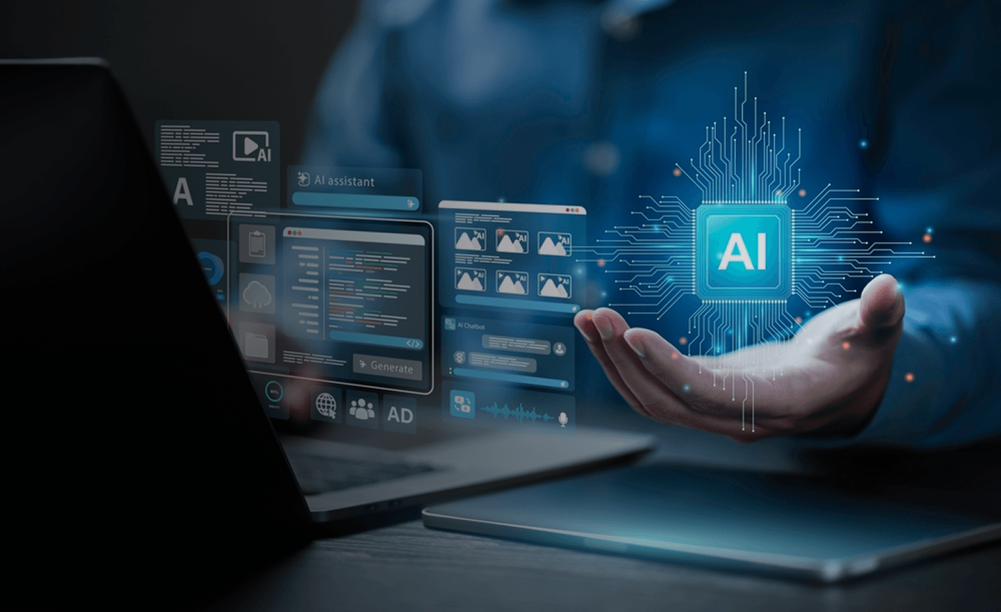 Abstract AI data engineering network